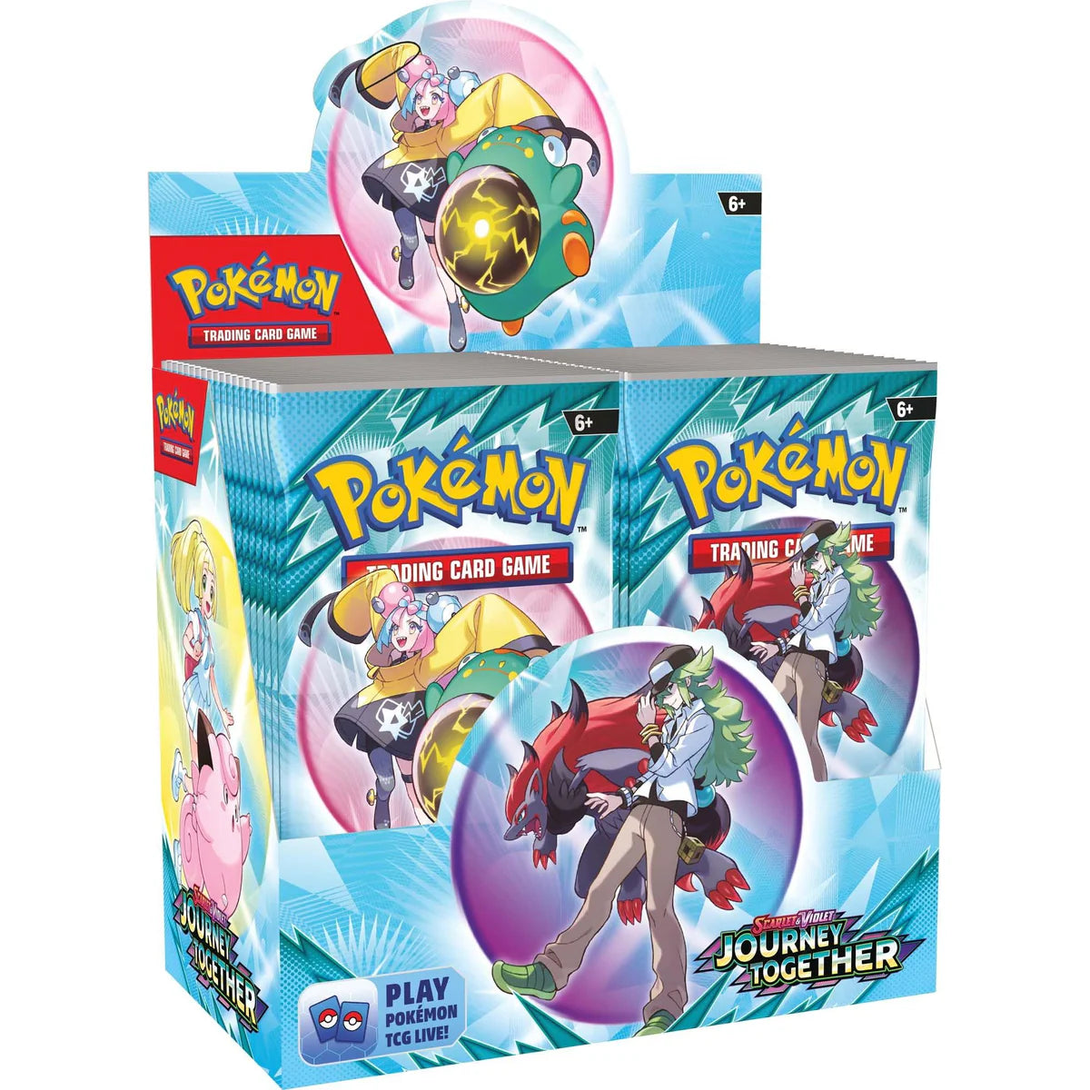 POKÉMON TCG Scarlet & Violet SV9: Viaje Juntos Caja de Potenciación Mejorada